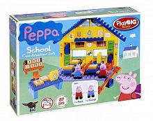 игрушка Конструктор школа Peppa Pig, 87 деталей