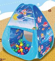 Bambini Moretti палатка с шариками, "Океан", треугольная