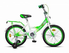 MaxxPro Детский велосипед 16" / цвет зелено-белый					
