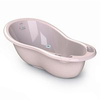 Kidwick Ванночка для купания Шатл с термометром /цвет розовый					