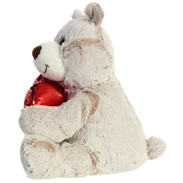 AURORA Игрушка мягкая "Медведь Большое сердце" 30 см