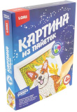 Lori Картина из пайеток "Корги"