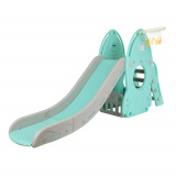 Pituso Горка с баскетбольным кольцом "Ракета", цвет / Бирюзовый (Turquoise)