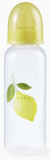 Happy Baby Бутылочка для кормления с латексной соской lemon, 250 мл