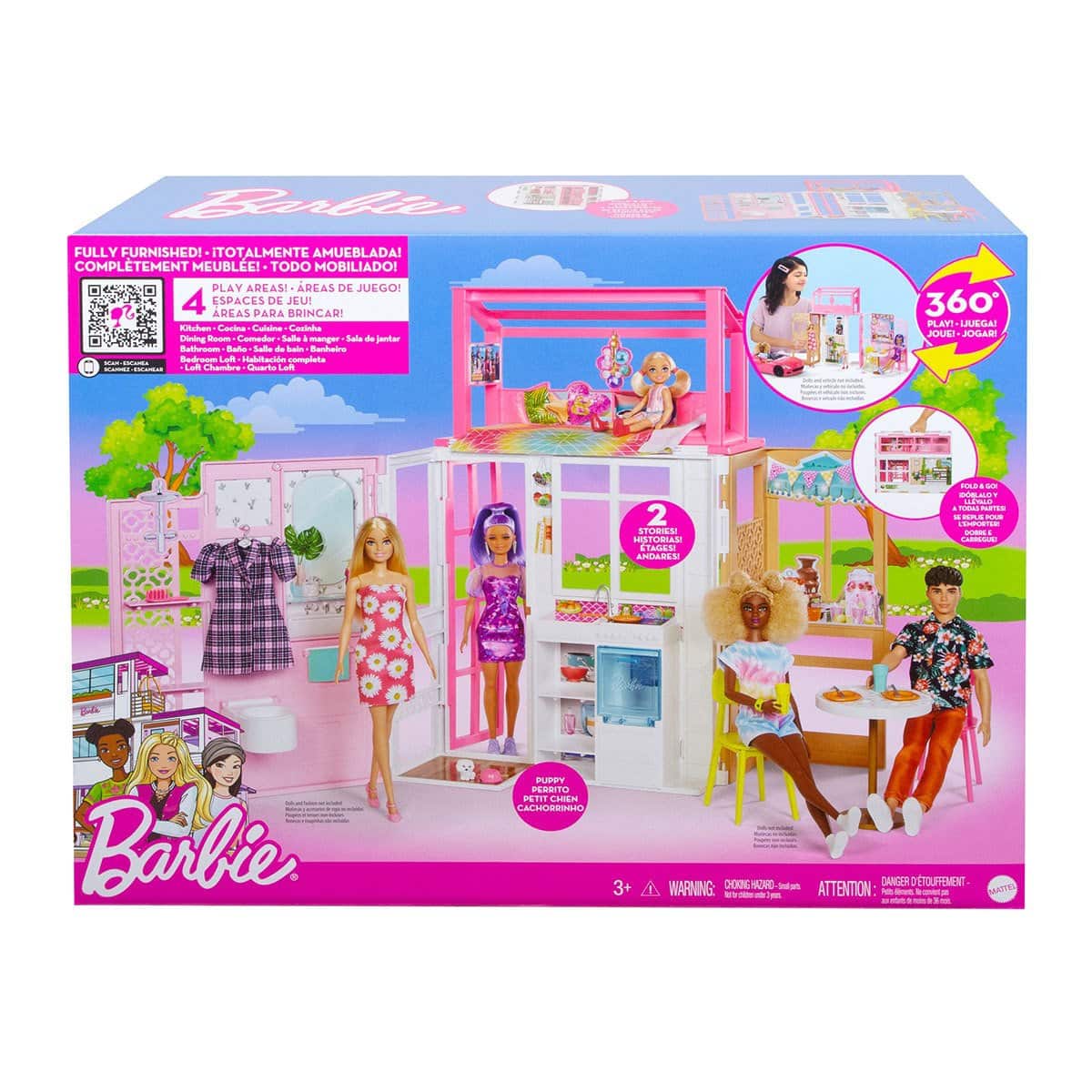 Barbie Дом с мебелью и аксессуарами купить в Краснодаре