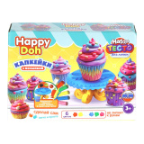 Набор для лепки с формочками капкейки, 24 см HAPPY DOH в кор.8шт 398692