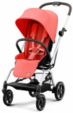 Cybex Прогулочная коляска Eezy S Twist+ 2 SLV / цвет Hibiscus Red (коралловый)