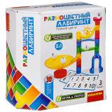 Bondibon Развивающие игры Динамический конструктор Разноцветный лабиринт 33 дет.,BOX 17x8,5x17,5см