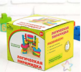 Лесная мастерская Развивающая игрушка пирамидка "Квадрат"