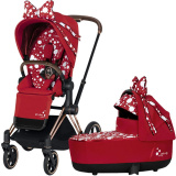 Коляска Cybex Priam III FE JS Petticoat 2в1+спальный блок+рама Chrome