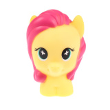 Игрушка для ванны пони желтая в сетке, КАПИТОШКА в кор.500шт