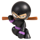 Fart Ninjas Фарт Ниндзя. Игрушка "Пукающий" Ниндзя черный с шестом