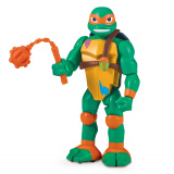 Turtles черепашки-ниндзя фигурка майки в атаке 81411 / цвет зеленый, оранжевый