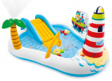 Intex  Игровой центр надувной Веселая рыбалка, водный, 218х188х99 см, от 3 лет