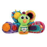 Lamaze (Ламаз) игрушка с подвесом развивающая для малышей Павлин Жак 