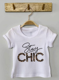 Little star Футболка "Stay Chic", интерлок