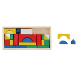 Конструктор малый "Строим город", 26 деталей 657326