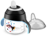 Avent Чашка поильник, 200 мл, от 6 месяцев  до 3 лет, черный, артикул: SCF751/03