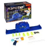 Игровой набор "АЭРО-ТИР" с парящими шариками, движущ.основ., зеленая подсветка, один бластер
