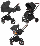 Carrello Коляска 3 в 1 Epica CRL-8511/1 / цвет Space Black 2023 (черный)