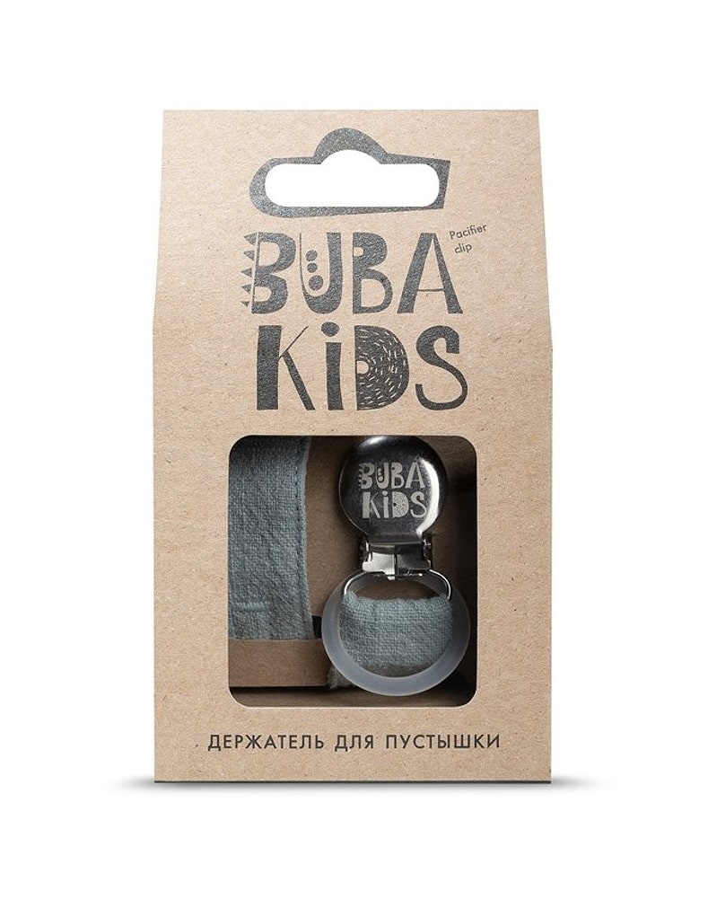 BUBA Kids Держатель для пустышки из крапивы Рами / цвет нежно-голубой  купить в Сочи