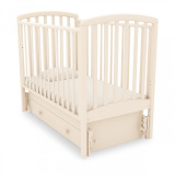 Гандылян Детская кроватка "Дашенька" универсальный маятник / цвет слоновая кость
