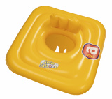 Bestway Плотик надувной для плавания c сиденьем и спинкой  Swim Safe, ступень B, 69х69 см