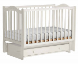 Bambini Moretti Кровать маятниковая "Бьянка" ВМ-01, цвет / ваниль