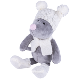 Softoy Игрушка Мышь в шапке, 36 см S889/20