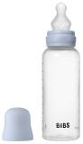 Bibs Бутылочка для кормления с силиконовой соской Baby Blue, 270 мл