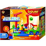Конструктор Bauer серии Стройка 200 эл. (в коробке)