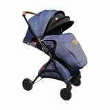 Infinity  Коляска прогулочная "FOXY" SH633 /черная рама/ цвет jeans
