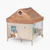 93000, Манеж "ALEX HOME" с лампой (brown )