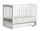 Лель БИ 39 Кровать "Кубаночка-3" универсальный маятник / цвет белый