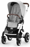 Cybex Прогулочная коляска Talos S Lux SLV / цвет Lava Grey (светло-серый)