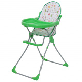 Polini kids 152 Стульчик для кормления Лесные друзья/цвет зеленый
