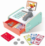 Hape Игровой набор "Кассовый аппарат" с картой и сканером