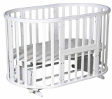 Bambini Moretti Кровать детская "Aleksa" 6 в 1 / белый