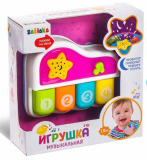 Zabiaka Игрушка "Пианино", со светом и звуком