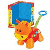 Лошадка-каталка, свет и зук