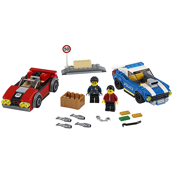 Lego Конструктор  Город Арест на шоссе