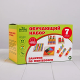 Лесная Мастерская Обучающий набор Уроки Монтессори, 7 игрушек / разноцветный