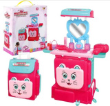 Junfa Toys Чемоданчик-ранец "Котенок. Юная модница"