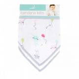 Aden & Anais Слюнявчики bandana bib 2шт Dancing bunnies S342