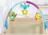 Жирафики Развивающая дуга "Птица", 4 игрушки