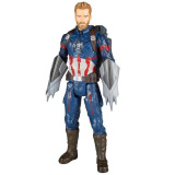 Hasbro фигурка капитан америка пауэр пэк / цвет синий