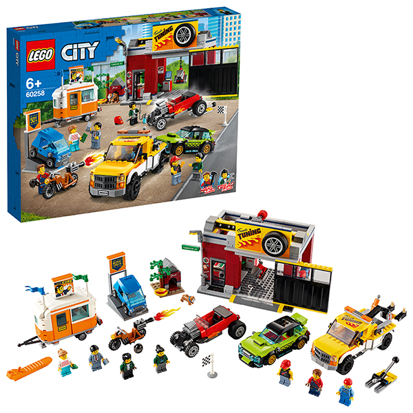 Lego Конструктор Город Turbo Wheels Тюнинг-мастерская