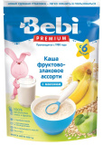 Bebi Premium Каша молочная фруктово-злаковое ассорти, с 6 месяцев, 250 г