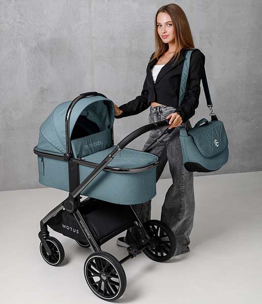 Amarobaby Коляска 2 в 1 Motus / цвет бирюзовый