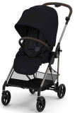 Cybex Прогулочная коляска Melio / цвет Moon Black (черный)